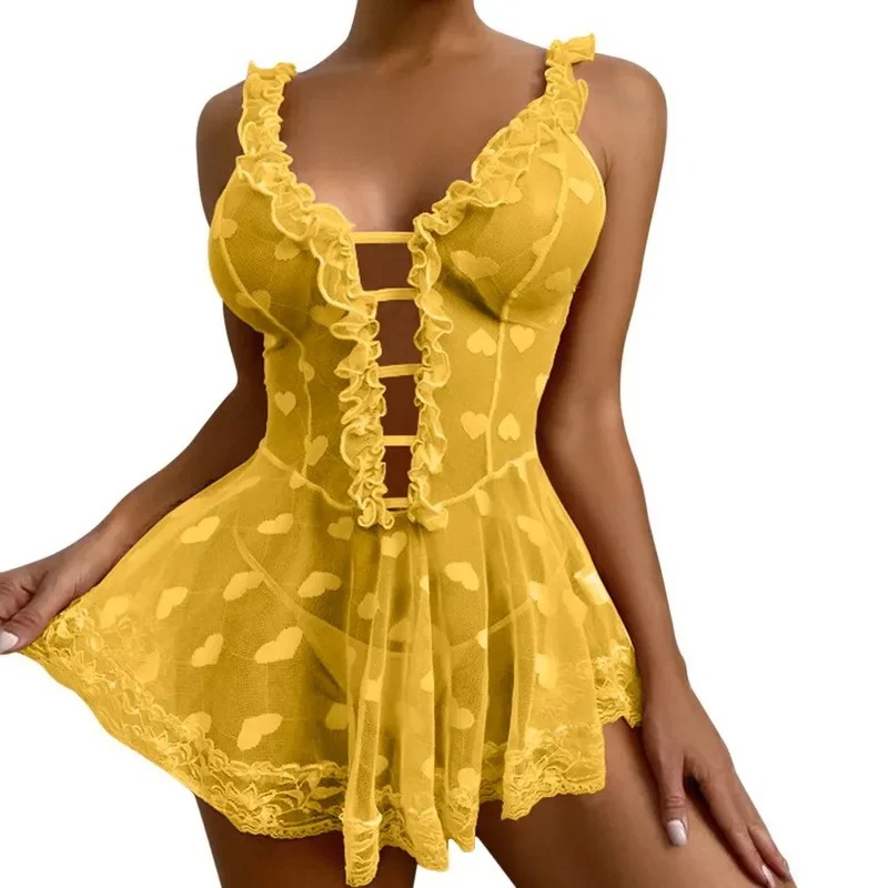Sheer Mesh Bra - Nighty for Ladies Hot Romantic Underwear