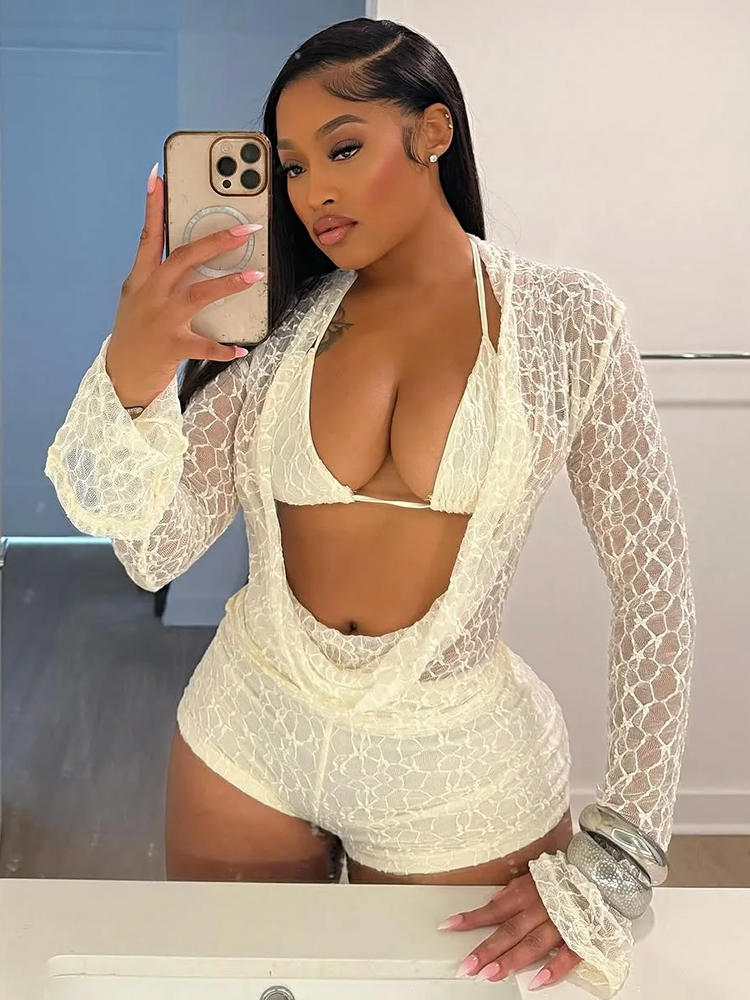 Weird Puss Sexy See Through 3  - Lace Bralette Set recensie en prijs