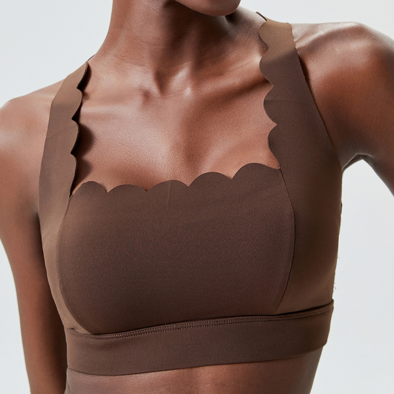 FUBEIKE Small Wave Double-Shou - Sports Bra Racerback recensie en prijs