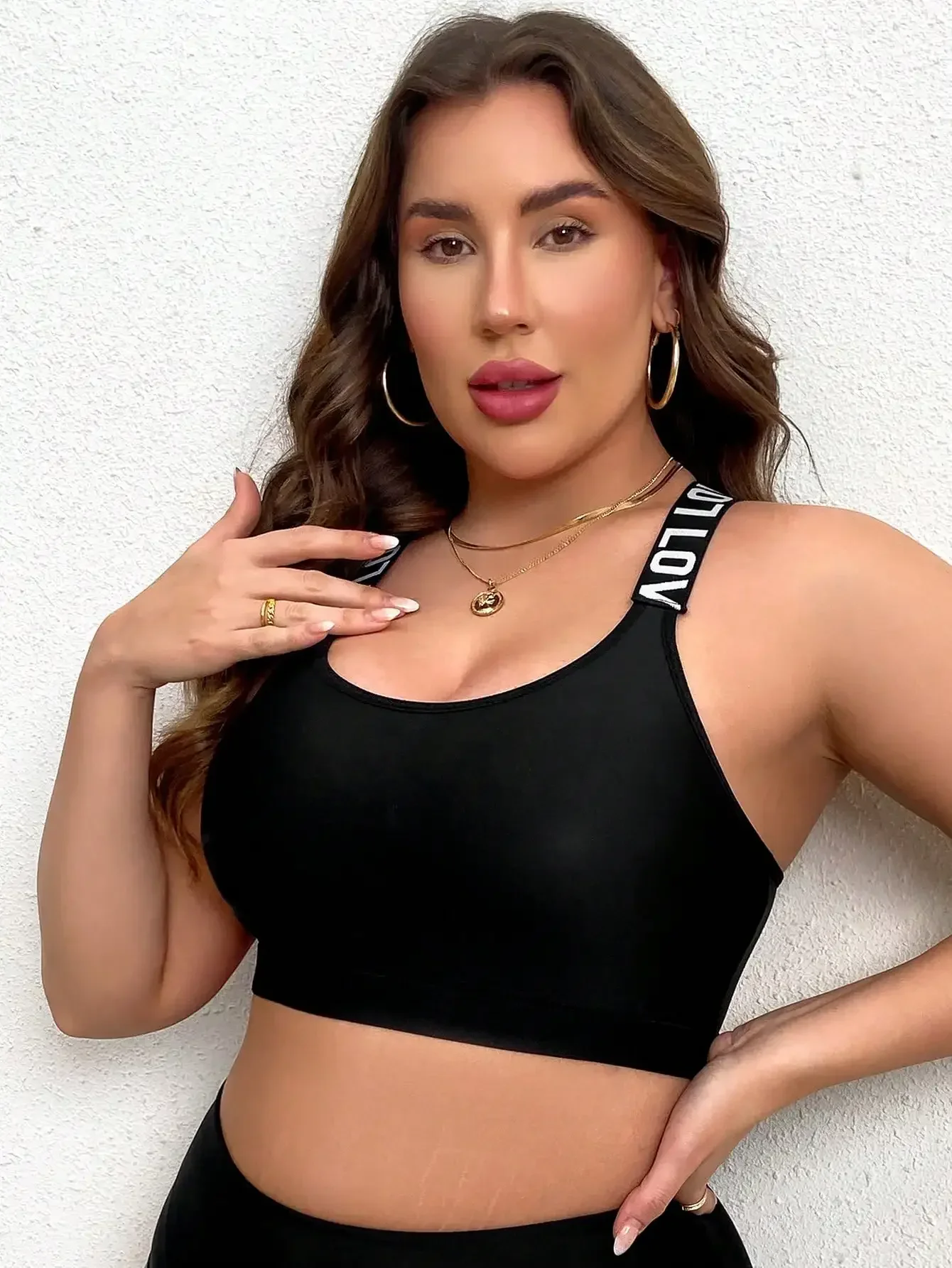 Plus Size Women Sports Bra, Bl - Full Coverage Bra recensie en prijs