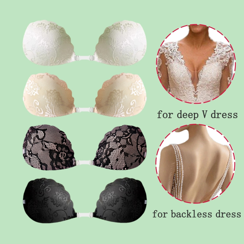 Lace Invisible Bra Backless St - Backless Bra Sticky recensie en prijs
