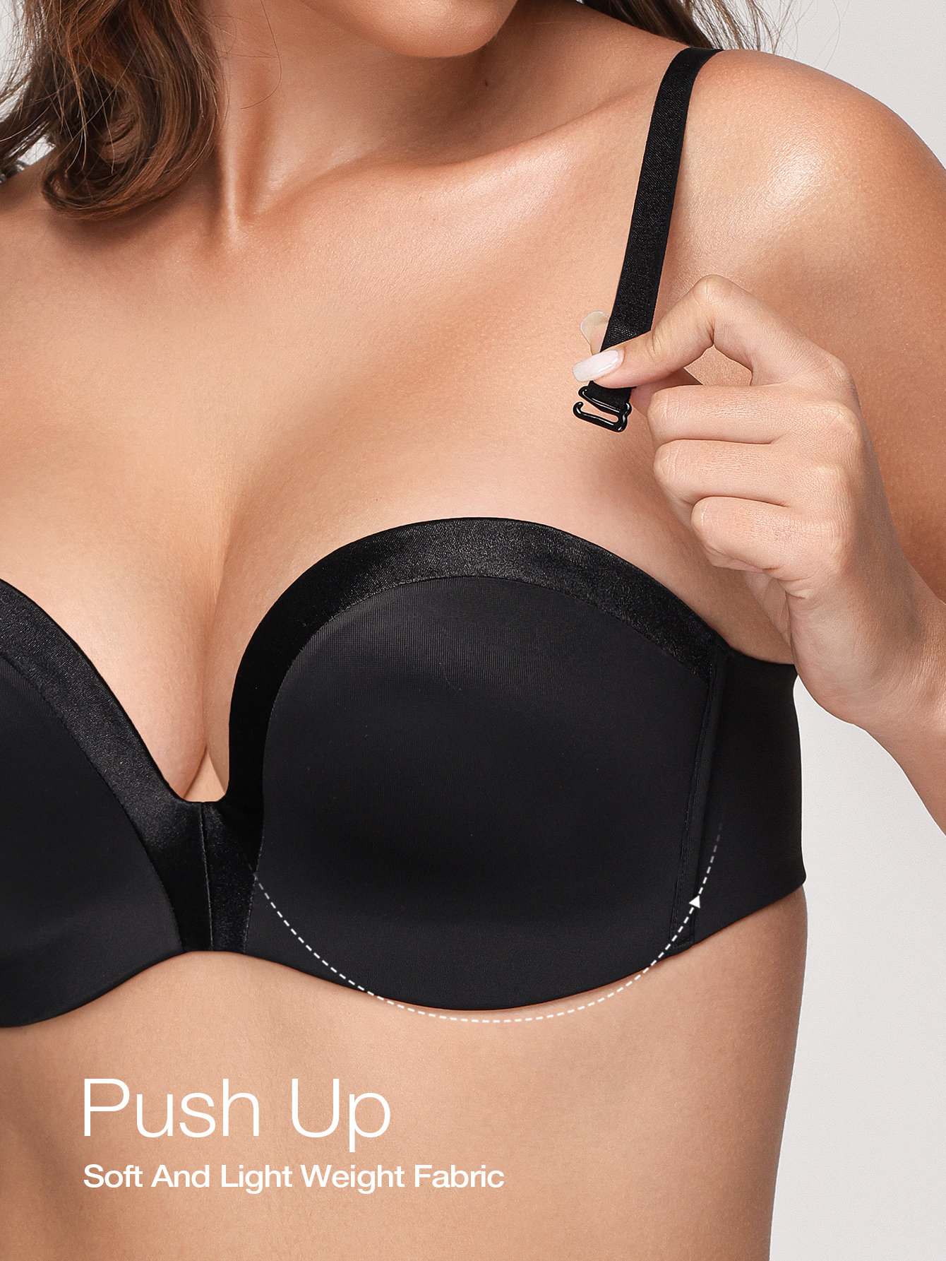 Wingslove Women Strapless Push - Convertible Bra Multiway recensie en prijs