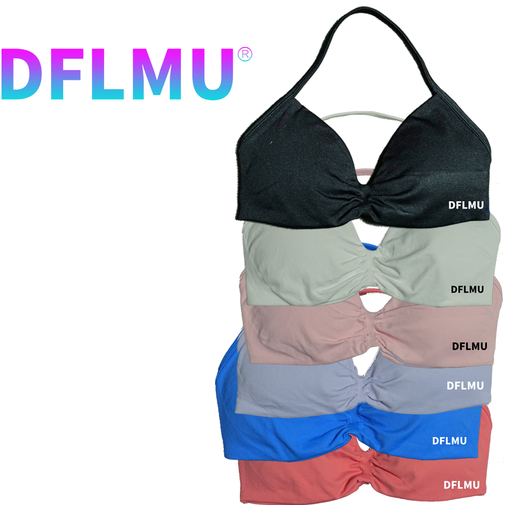 DFLMU Women Halter Sports Bra  - Minimizer Bra Women recensie en prijs