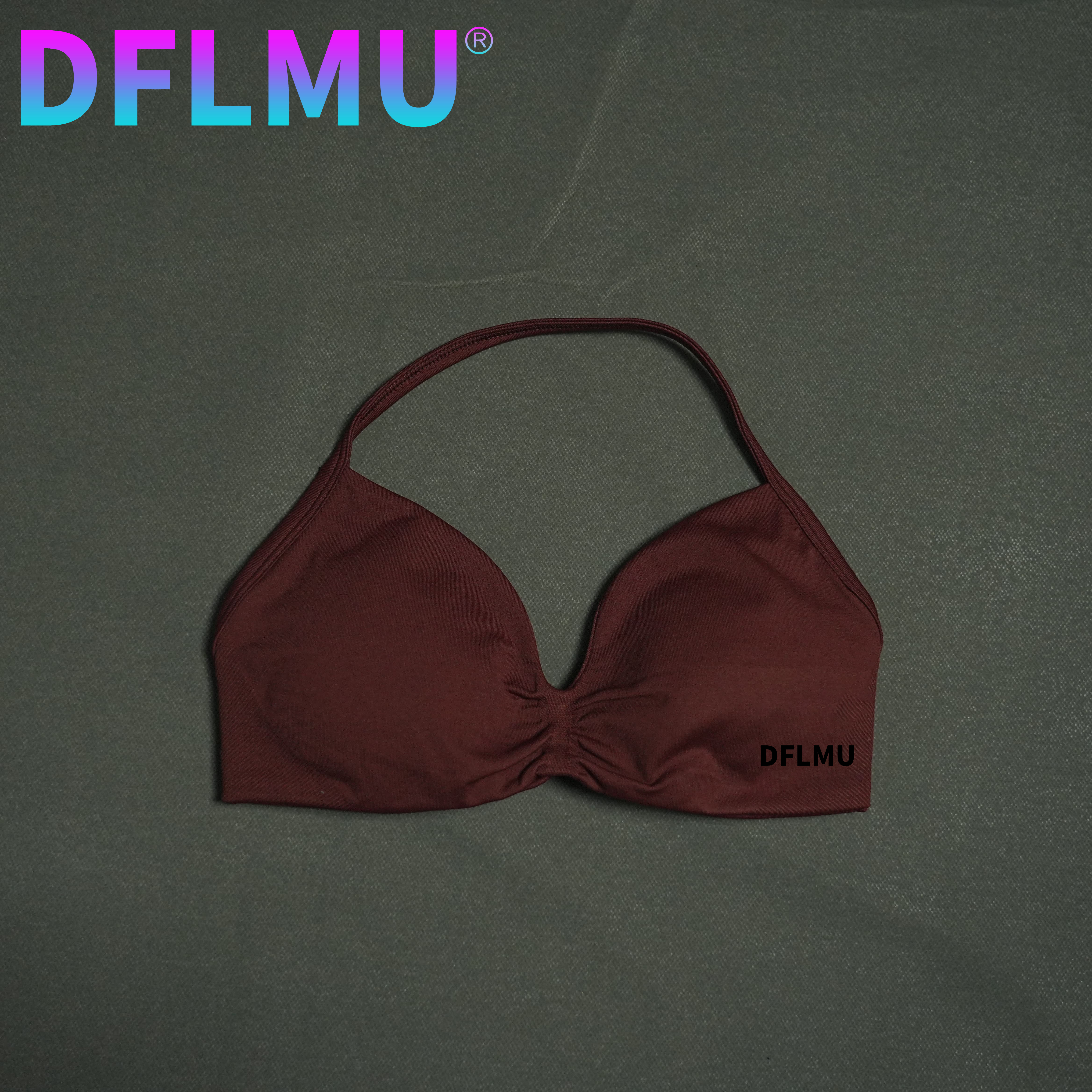 DFLMU Women Halter Sports Bra  - Minimizer Bra Women recensie en prijs