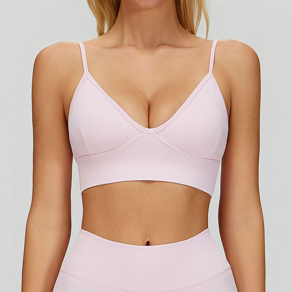 Sports Bra Women Breathable Sh - Plunge Bra Push Up recensie en prijs