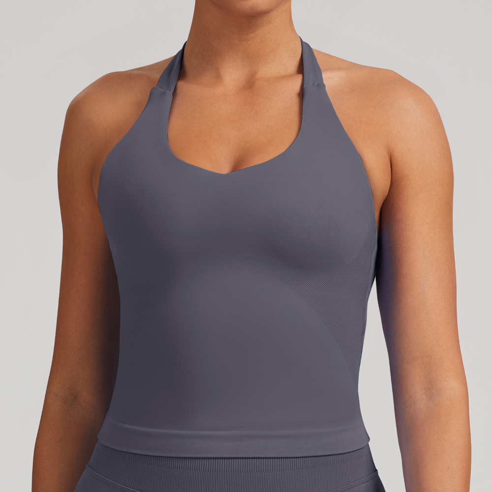 Women's Yoga Vest Seamless Top - T Shirt Bra Seamless recensie en prijs