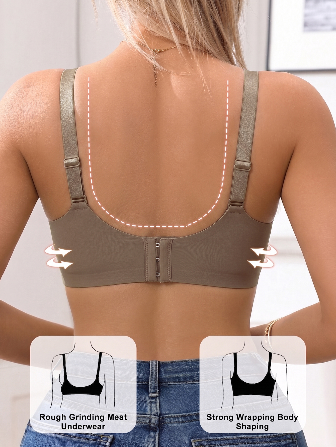 Full Coverage Push Up Jelly Su - Wirefree Bra Comfort recensie en prijs