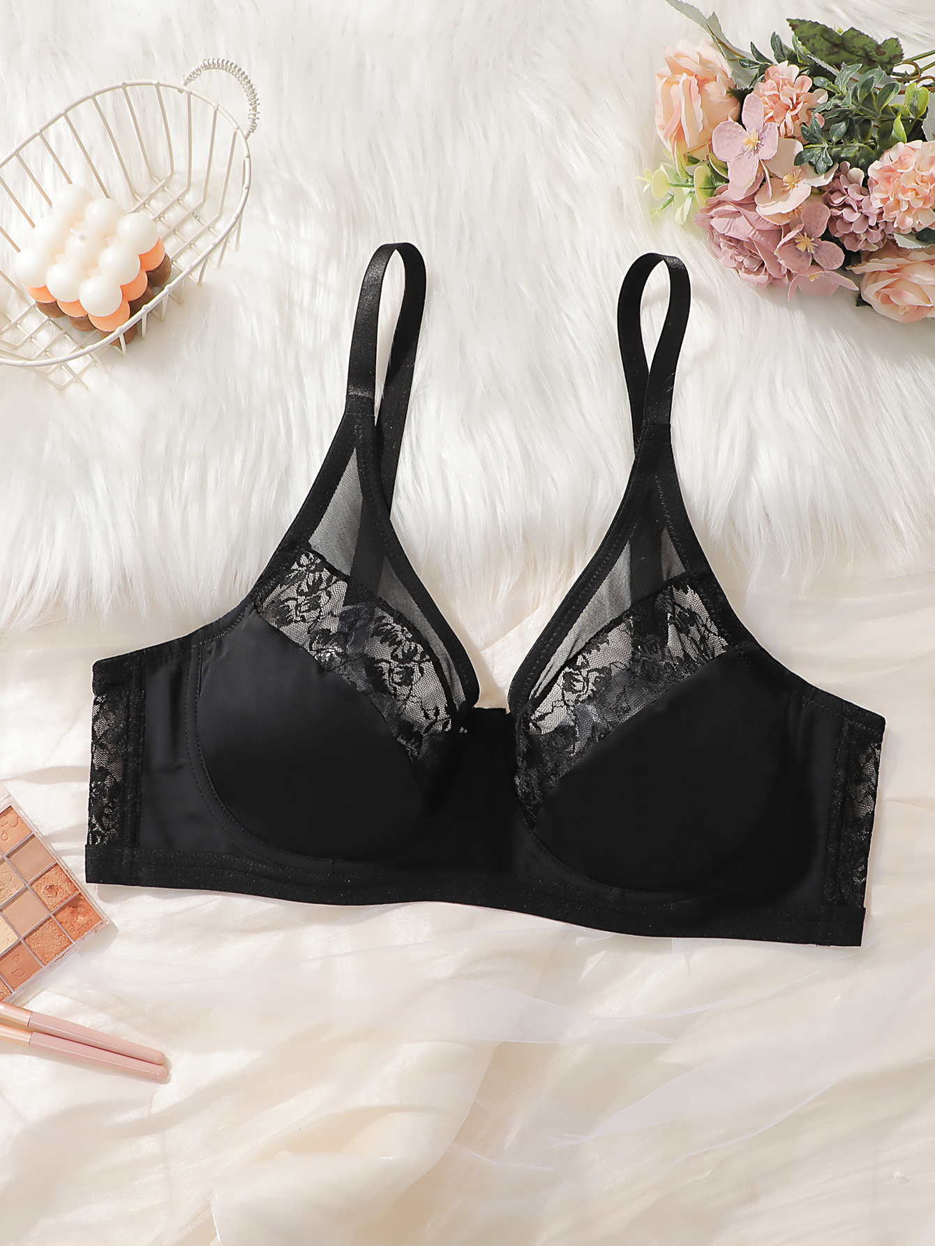 Plus Size Lace Minimizer Bra,  - Minimizer Bra Women recensie en prijs