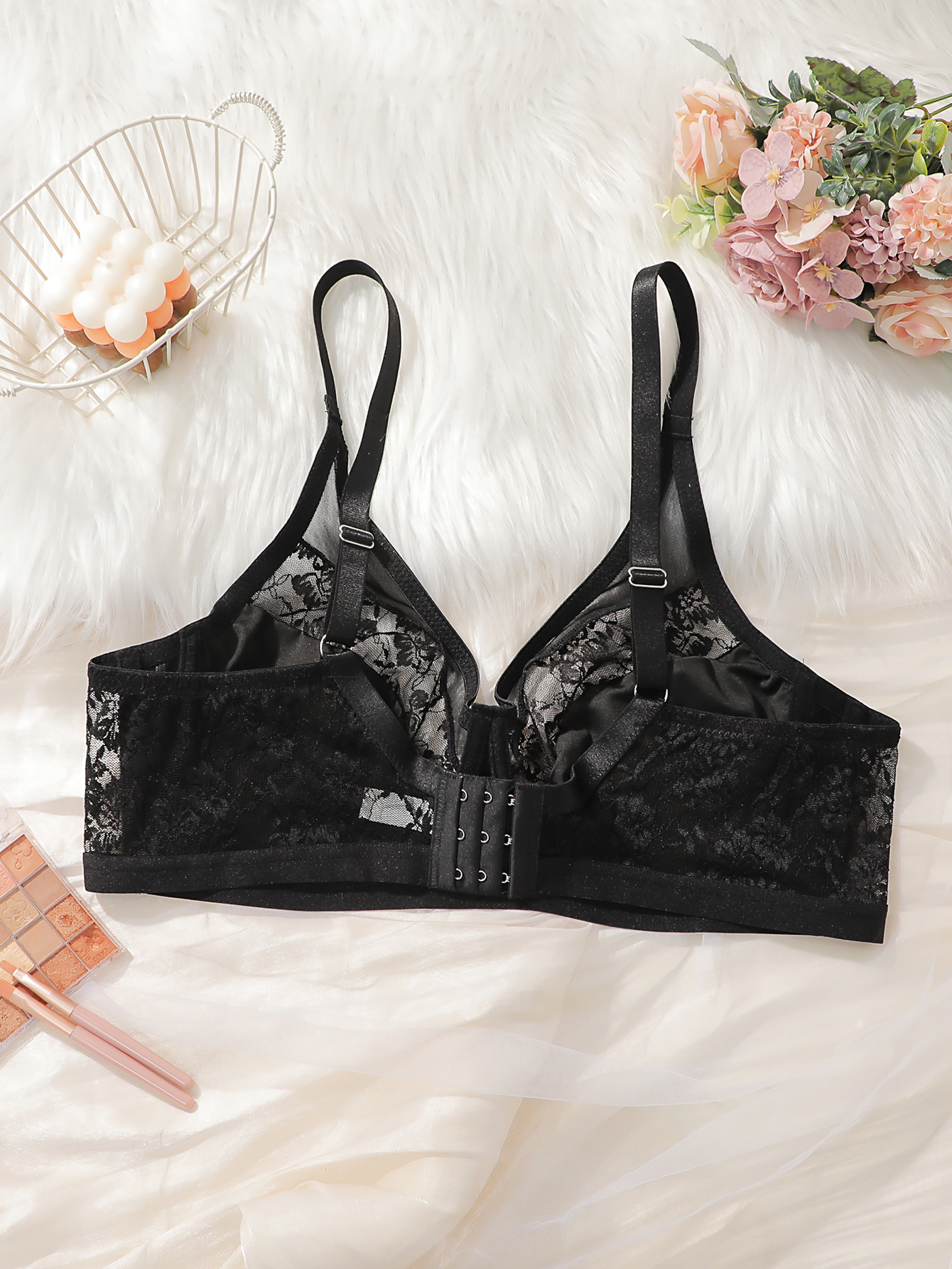 Plus Size Lace Minimizer Bra,  - Minimizer Bra Women recensie en prijs