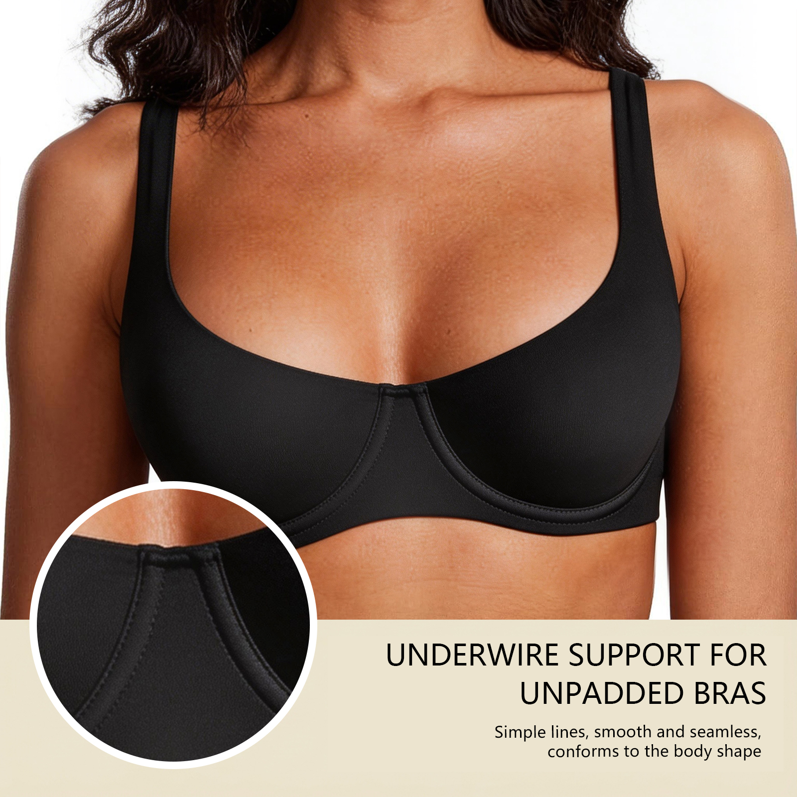 Women's Unlined Balconette Spo - Demi Bra Balconette recensie en prijs