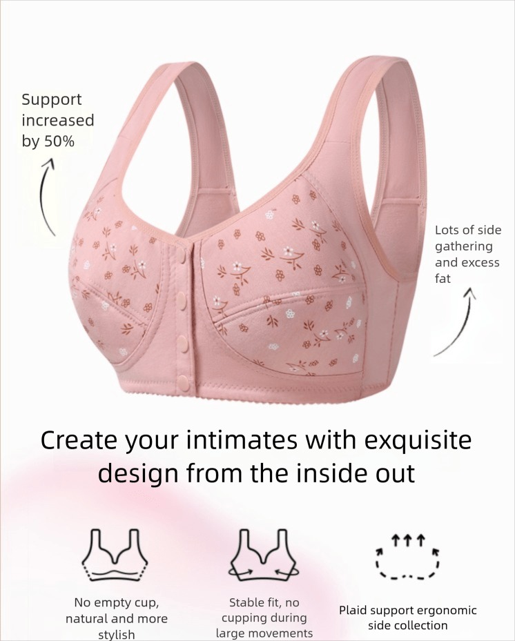 7pcs Elegant Lace Push Up Seam - Full Coverage Bra recensie en prijs