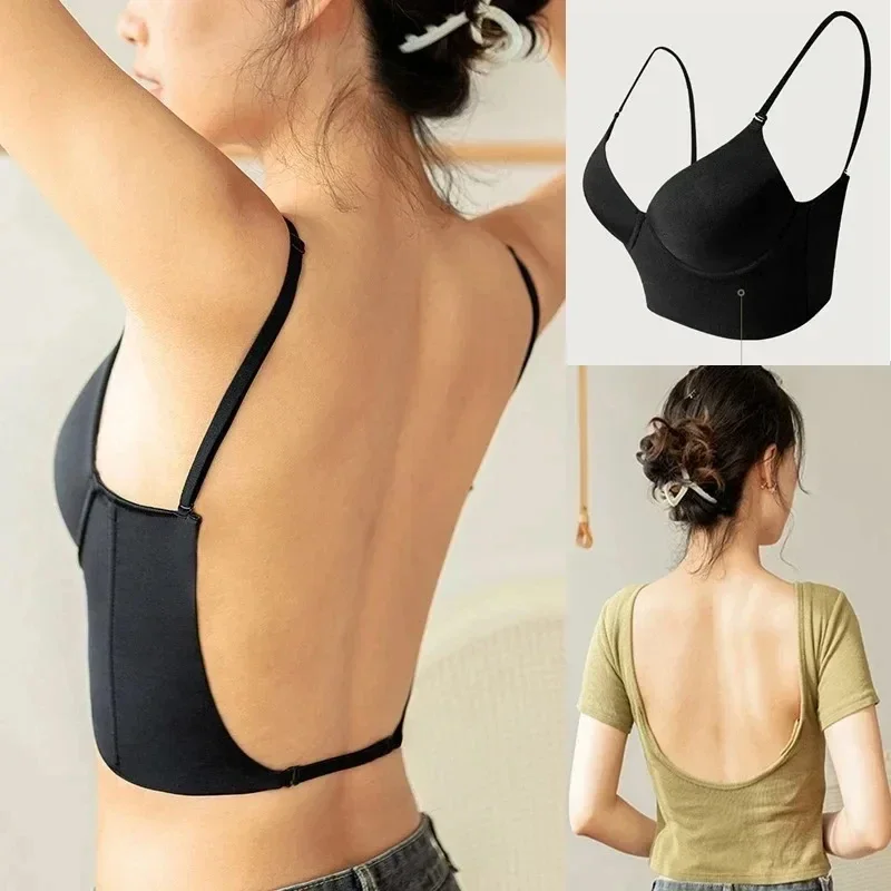 Women Invisible Bra Deep U Plu - Backless Bra Sticky recensie en prijs