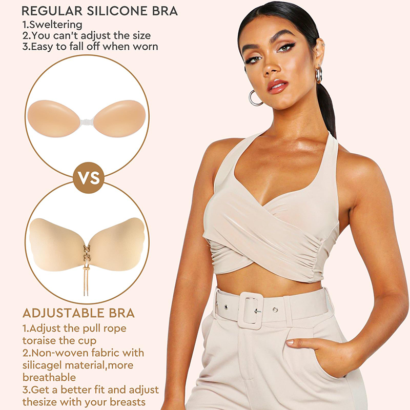 1/2 Pairs Women Summer Backles - Strapless Bra Adhesive recensie en prijs