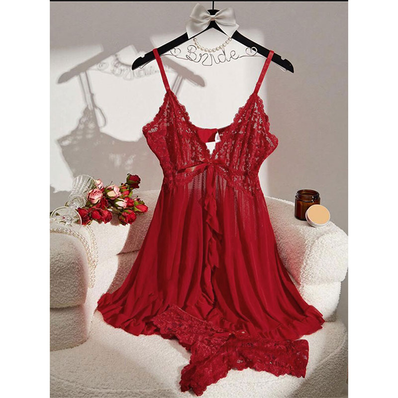 Soft Sheer Nighty Pajamas Hots - Sheer Mesh Bra recensie en prijs