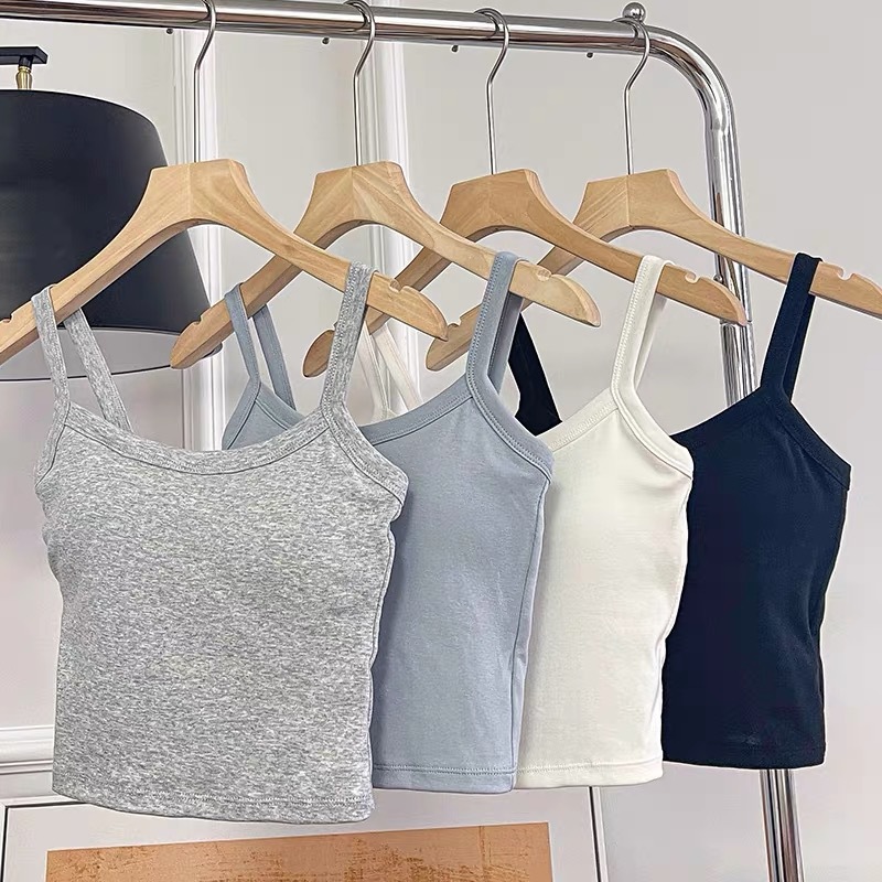 Crop Top Women Sexy Sleeveless - T Shirt Bra Seamless recensie en prijs