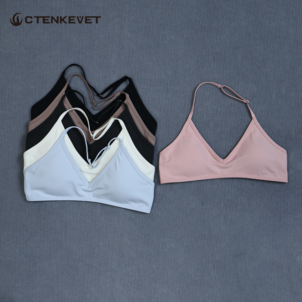 Women's Summer Halter Neck Pad - Sports Bra Racerback recensie en prijs