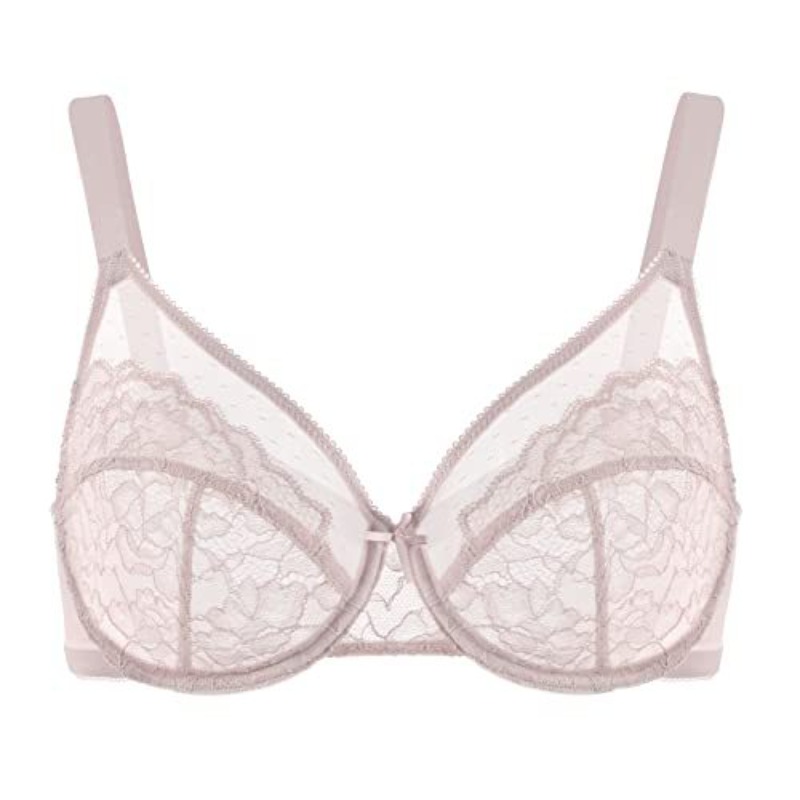 Plus Size Lace Bra French Push - Sheer Mesh Bra recensie en prijs