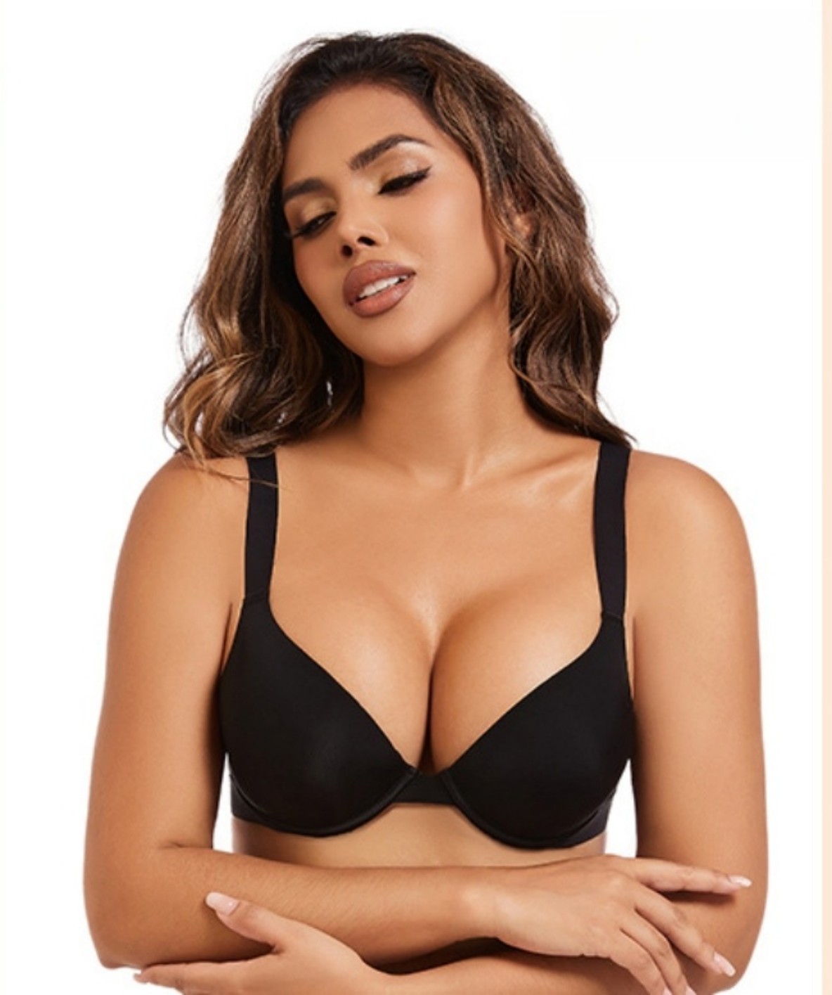2025 Women's Plus Size Push Up - Demi Bra Balconette recensie en prijs