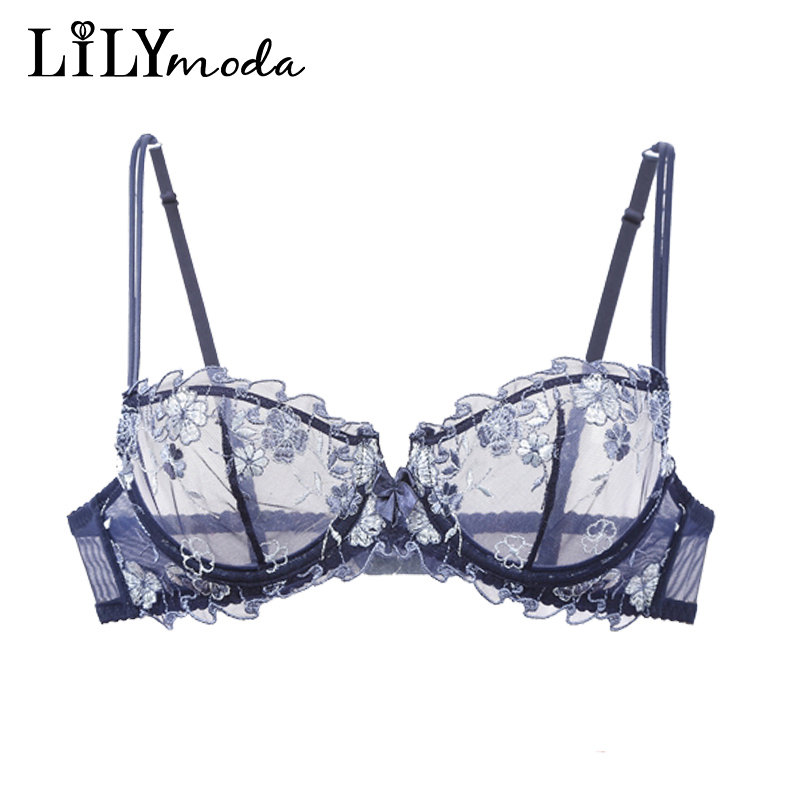 Lilymoda Women Sexy Ultrathin  - Demi Bra Balconette recensie en prijs