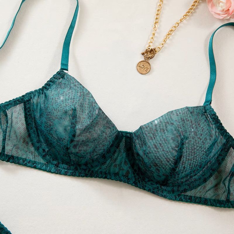 2pcs/Set Woman Lingerie Gather - Sheer Mesh Bra recensie en prijs