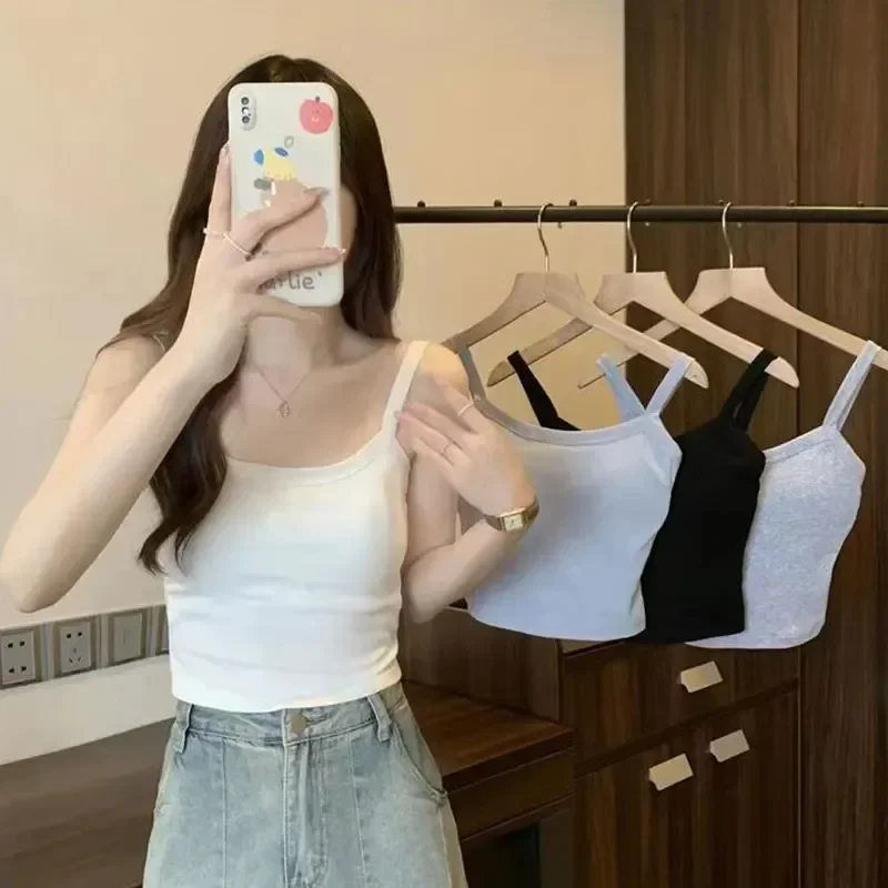 Sexy Sleeveless Crop Top for W - T Shirt Bra Seamless recensie en prijs