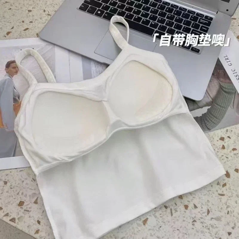 Sexy Sleeveless Crop Top for W - T Shirt Bra Seamless recensie en prijs
