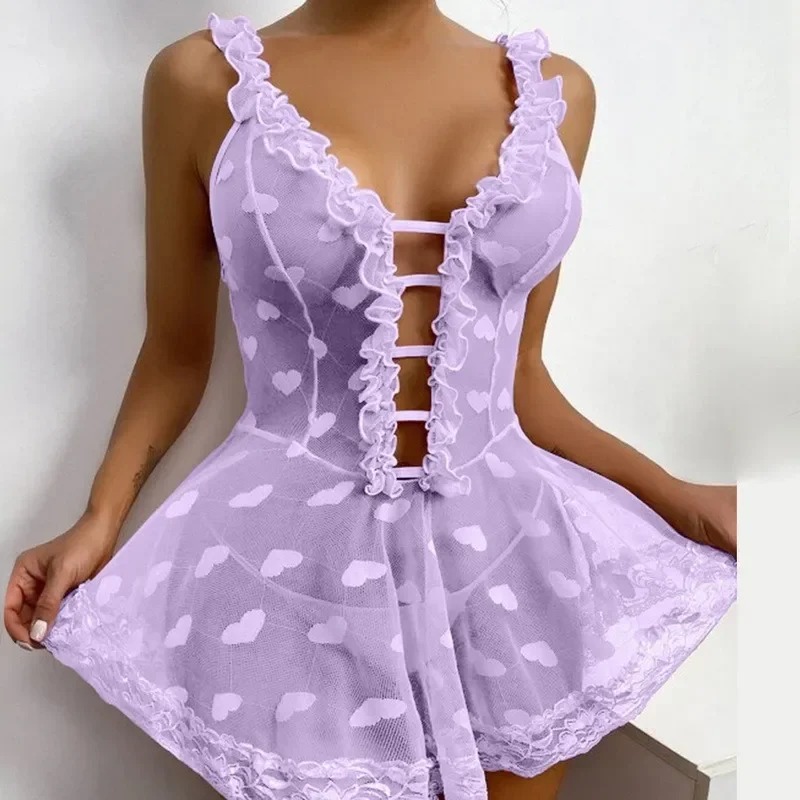 Nighty for Ladies Hot Romantic - Sheer Mesh Bra recensie en prijs