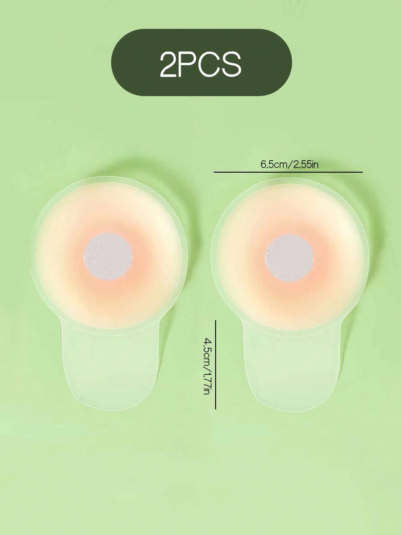 6.5cm Invisible Silicone Breas - Push Up Bra Silicone recensie en prijs