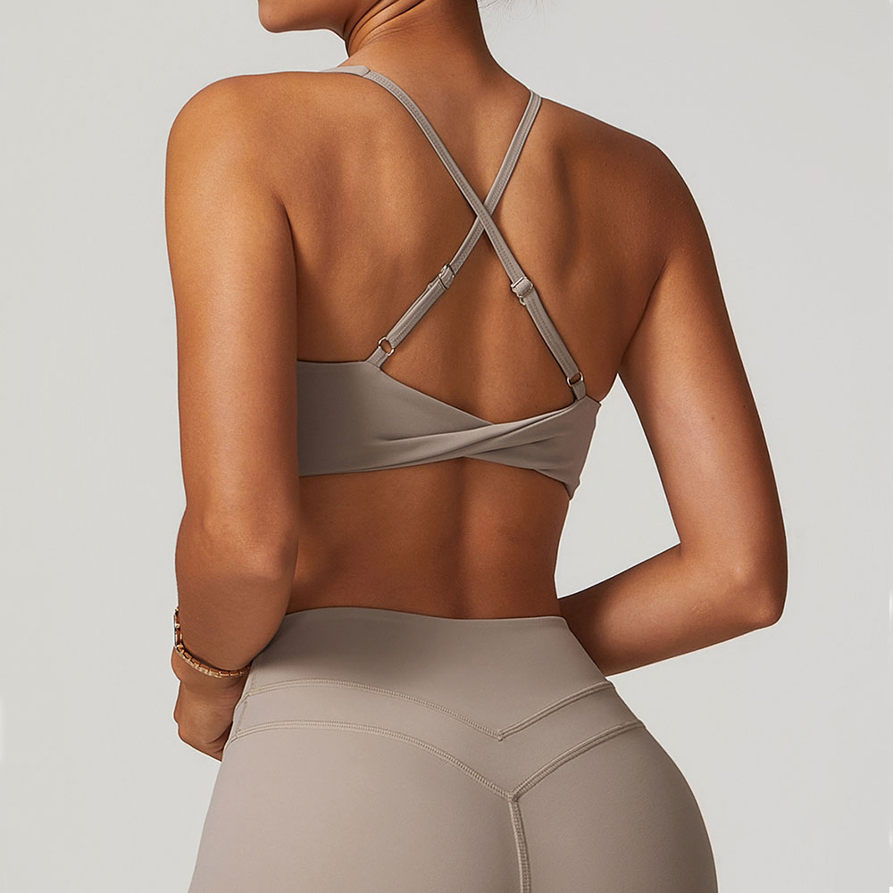JUREN Sports Bra Women Fitness - Plunge Bra Push Up recensie en prijs