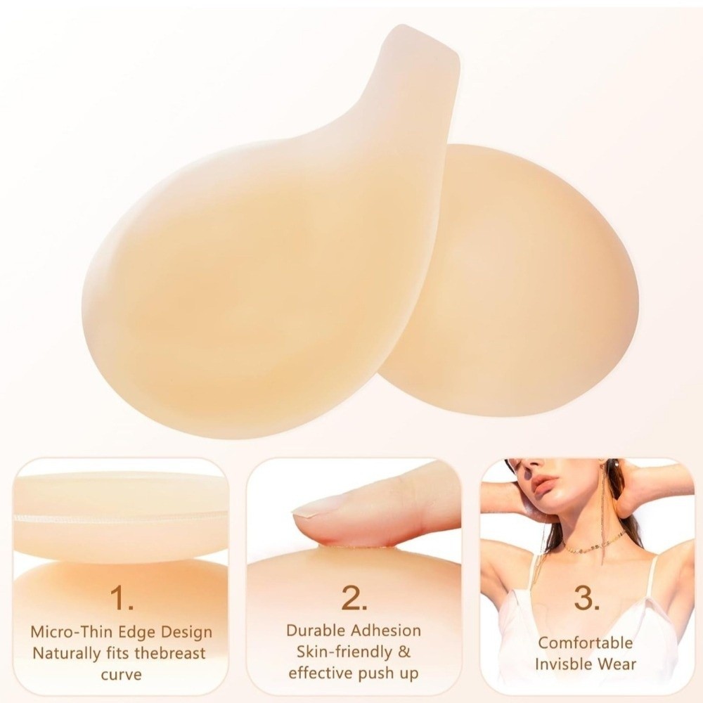 Seamless Silicone Nipple Cover - Push Up Bra Silicone recensie en prijs