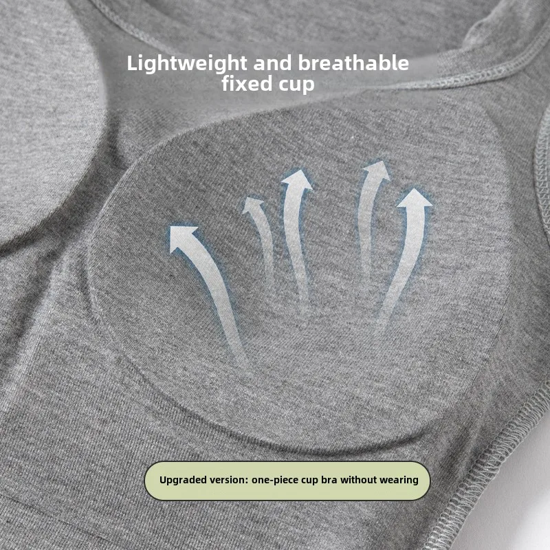 Women's Breathable Workout Ves - T Shirt Bra Seamless recensie en prijs