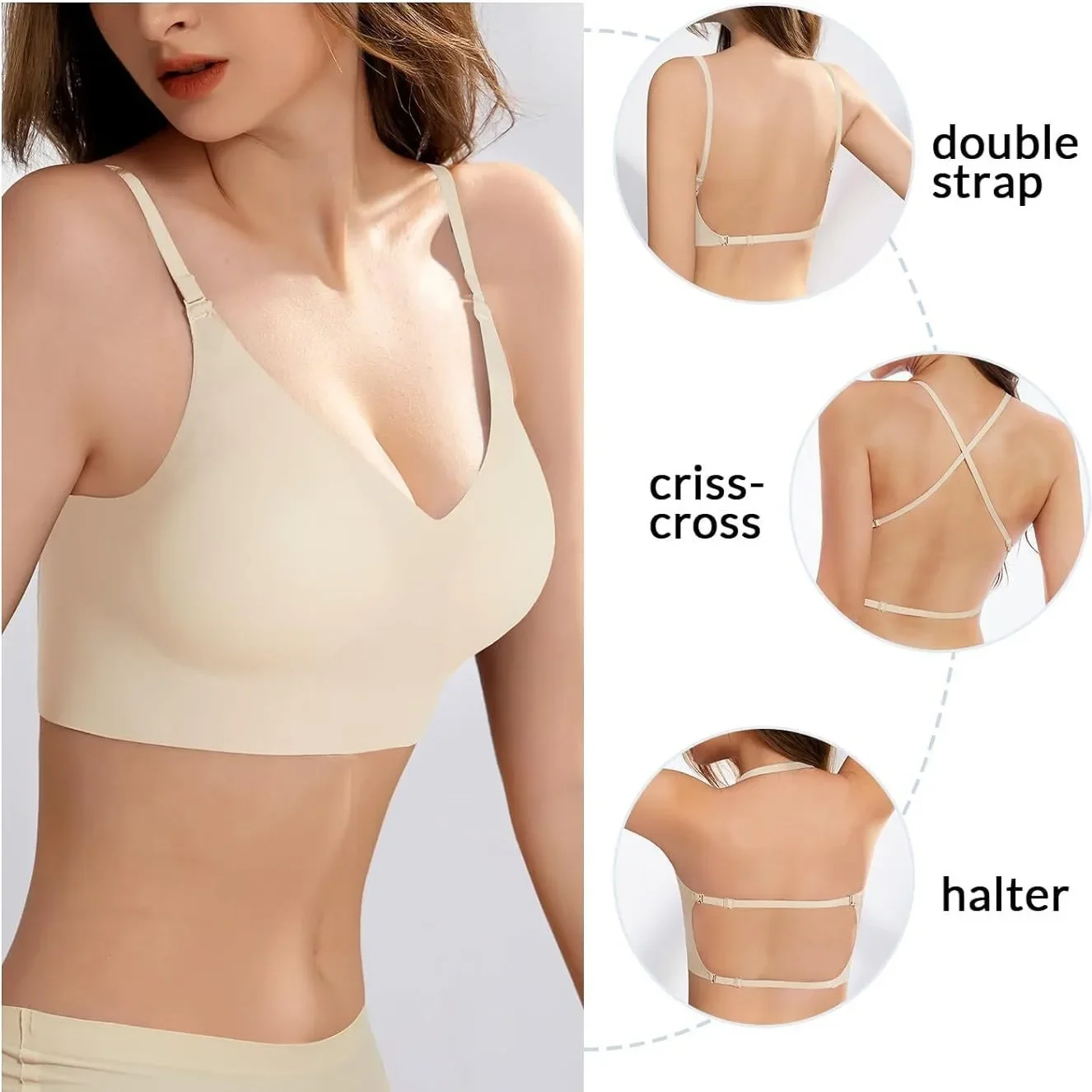Top RatedSeamlLow Back Bra Sup - Convertible Bra Multiway recensie en prijs